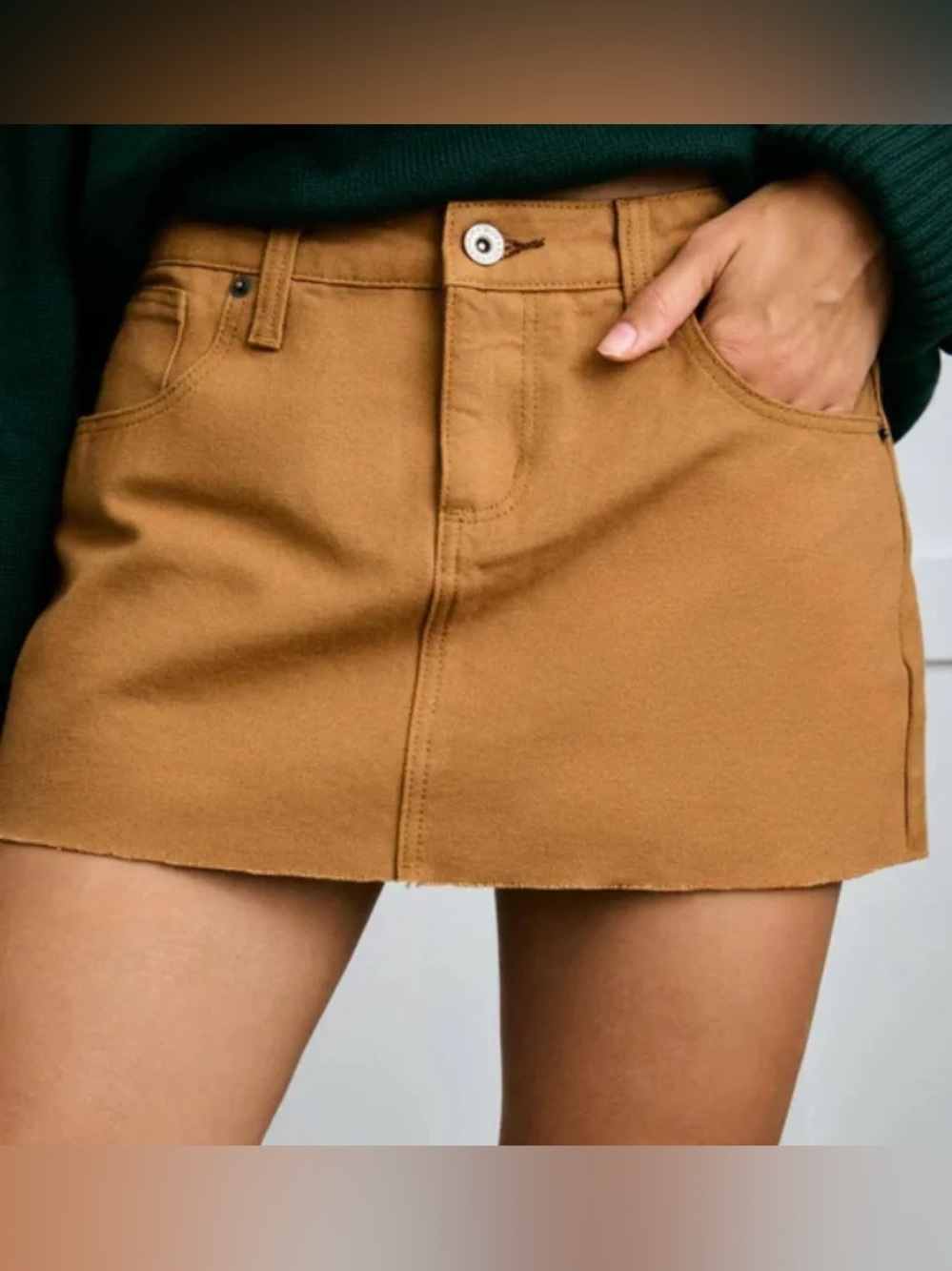 Dairy Boy Jean Skirt